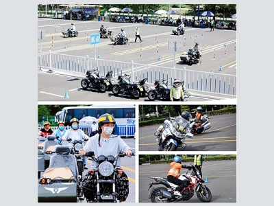 北京东方时尚驾校摩托车国家考试考场图攻略
